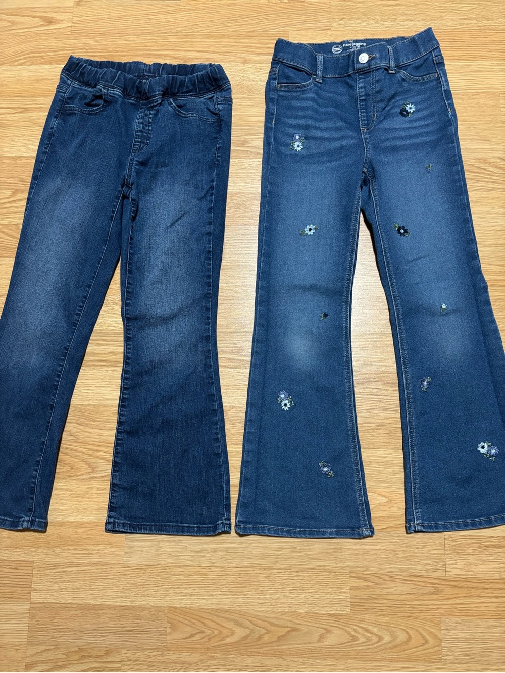 “Cat & Jack” and “Wonder Nation” Girls Flared Jeans size 10/12